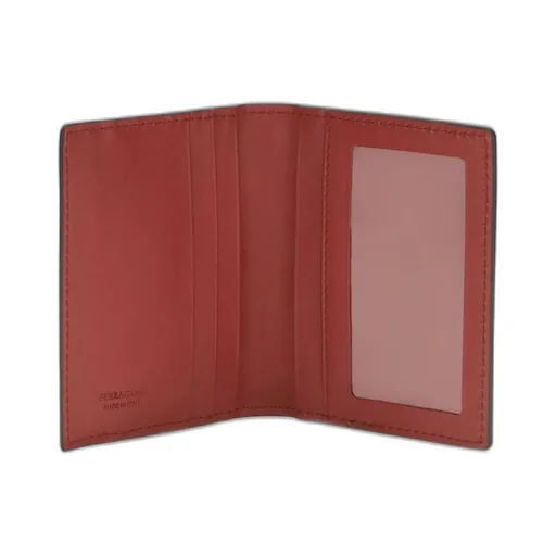 Ferragamo Logo Plaque Card Holder