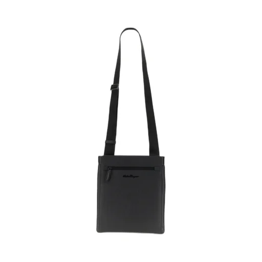 Ferragamo Front Zipped Pocket Crossbody Bag