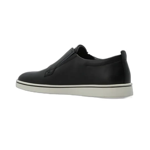 Ferragamo Round Toe Slip-On Sneakers