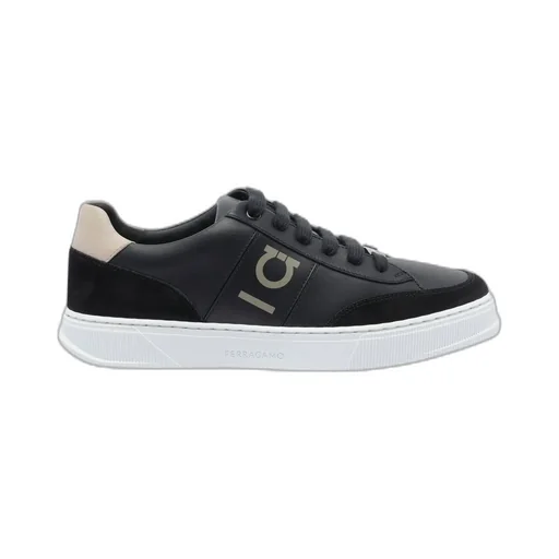 Ferragamo Alaska Round Toe Sneakers