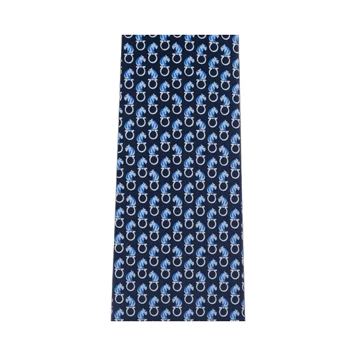 Ferragamo Feline Print Tie