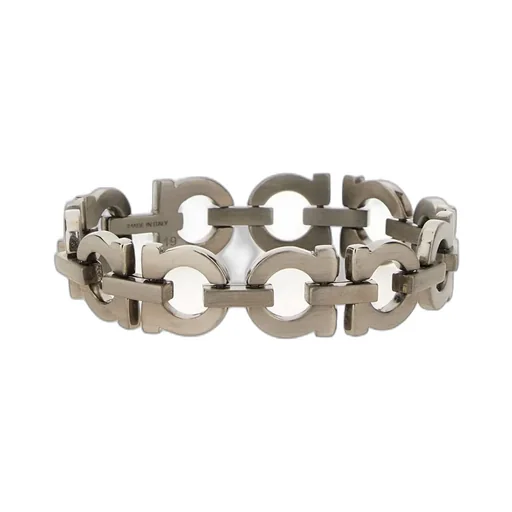 Ferragamo Logo Engraved Bracelet