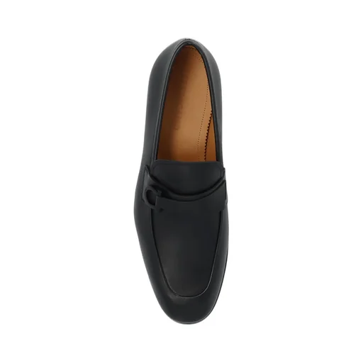 Ferragamo Gancini-Buckle Slip-On Loafers