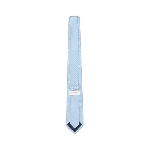 Ferragamo Golf And Gancini Jacquard Tie