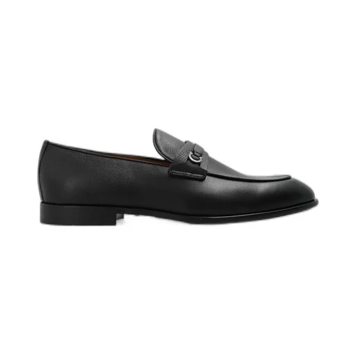Ferragamo Gancini-Buckle Slip-On Loafers