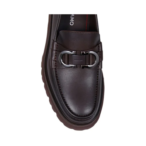 Ferragamo Logo Buckle Loafers