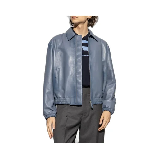 Ferragamo Zipped Leather Jacket