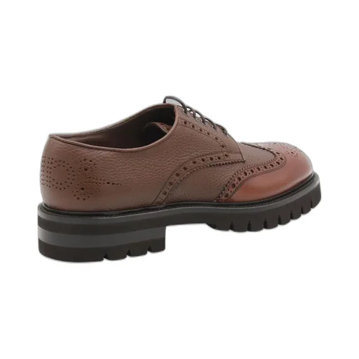 Ferragamo Derby Brogue Shoes