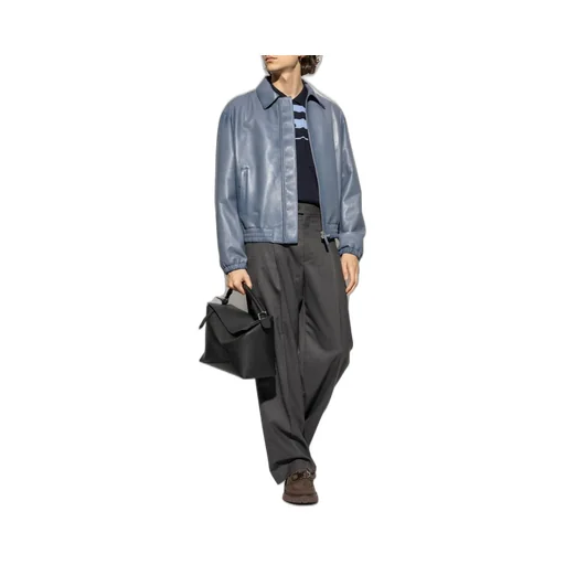 Ferragamo Zipped Leather Jacket