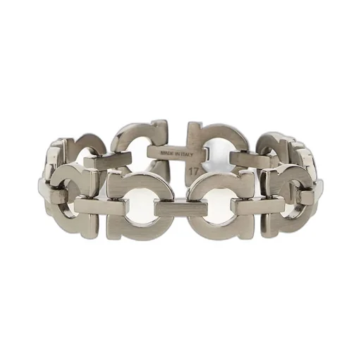 Ferragamo Logo Engraved Bracelet