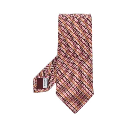 Ferragamo Gancini Jacquard Tie