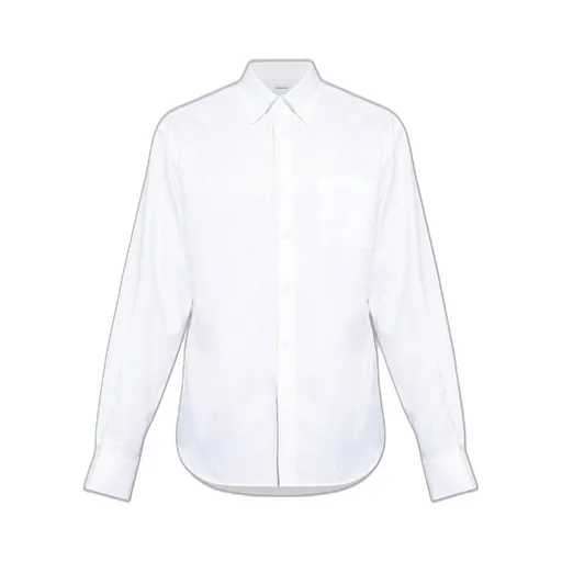 Ferragamo Logo Jacquard Long-Sleeved Shirt