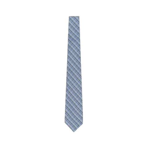 Ferragamo Gancini Chain Printed Satin Tie
