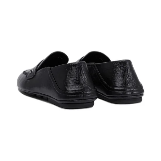 Ferragamo Logo Plaque Slip-On Loafers