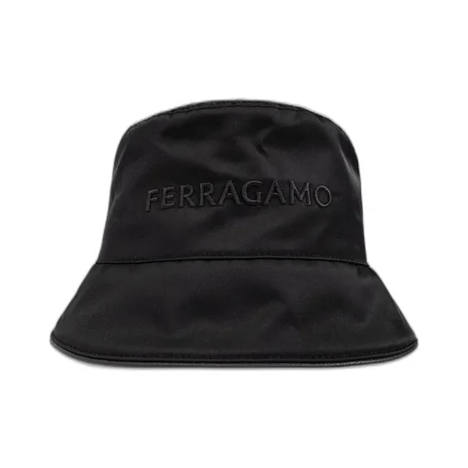 Ferragamo Logo Embroidered Bucket Hat