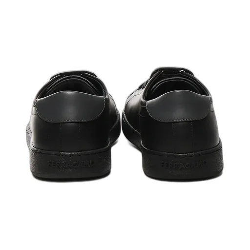 Ferragamo Double Gancini Lace-Up Sneakers