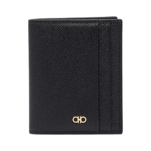 Ferragamo Gancini Plaque Bi-Fold Wallet