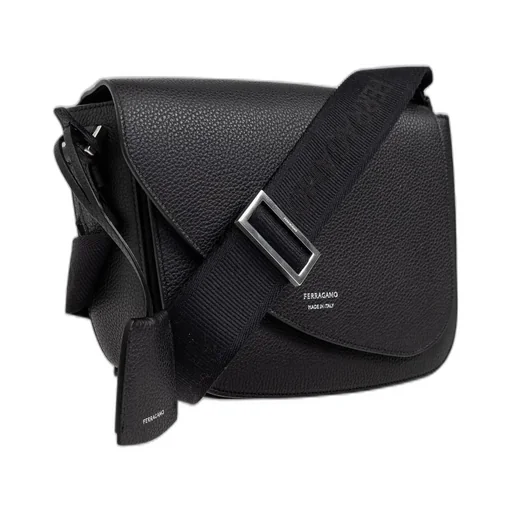 Ferragamo Fiamma Logo Printed Crossbody Bag