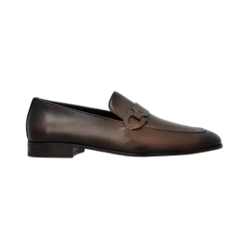 Ferragamo Gancini Slip-On Loafers