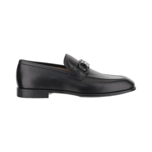 Ferragamo Gancini Ornament Moccasins