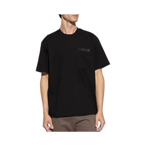 Ferragamo Logo Embossed Cfrewneck T-Shirt