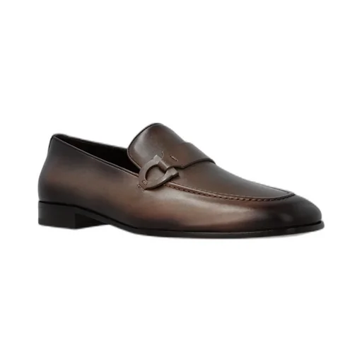 Ferragamo Gancini Slip-On Loafers