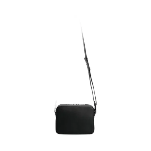 Ferragamo Logo-Embossed Zipped Shoulder Bag