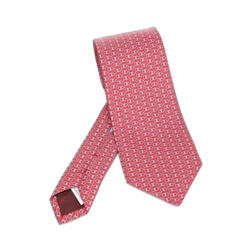 Ferragamo Gancini Printed Tie