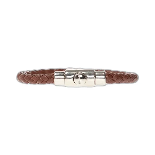 Ferragamo Braided Leather Bracelet