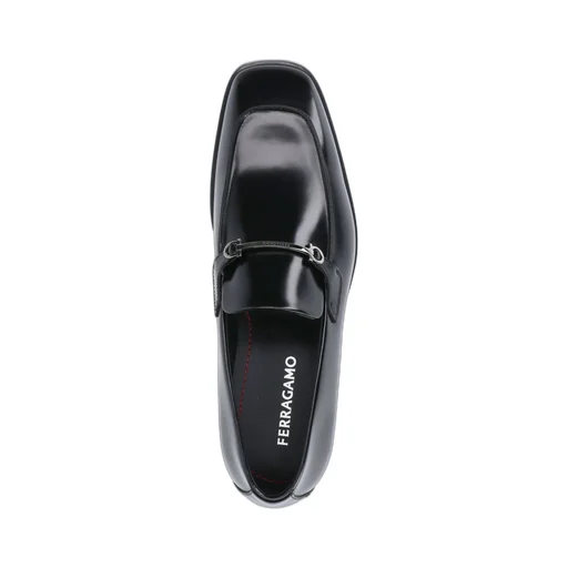 Ferragamo Gancini Ornament Moccasins