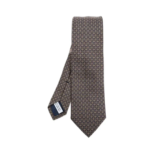 Ferragamo Gancini Jacquard Pointed-Tip Tie