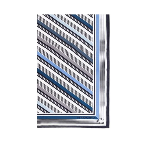 Ferragamo Striped Pocket Square