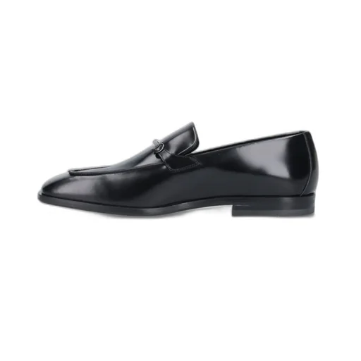 Ferragamo Gancini Ornament Moccasins