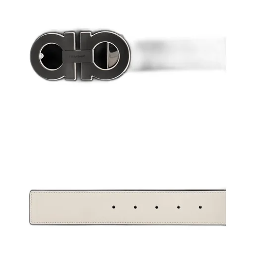 Ferragamo Gancini Buckle Reversible Belt