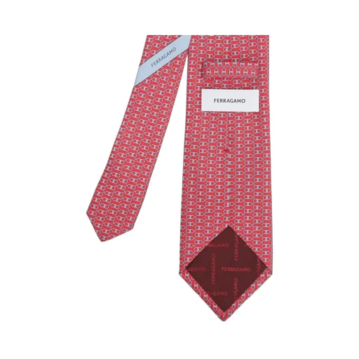 Ferragamo Gancini Printed Tie