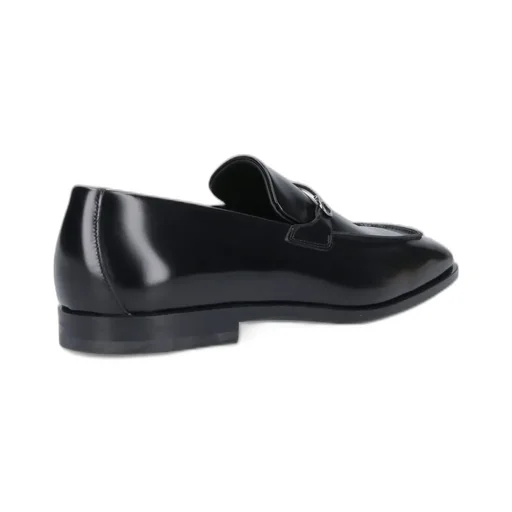 Ferragamo Gancini Ornament Moccasins