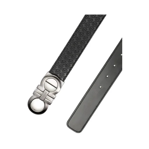 Ferragamo Gancini Pattern Belt
