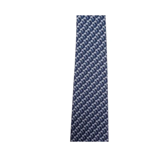 Ferragamo Elephant Printed Tie