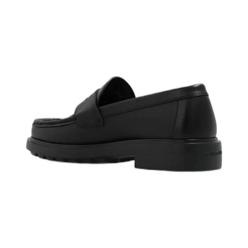Ferragamo Logo Embossed Slip-On Loafers