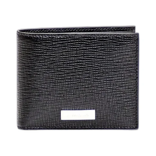 Ferragamo Logo Plaque Bi-Fold Wallet