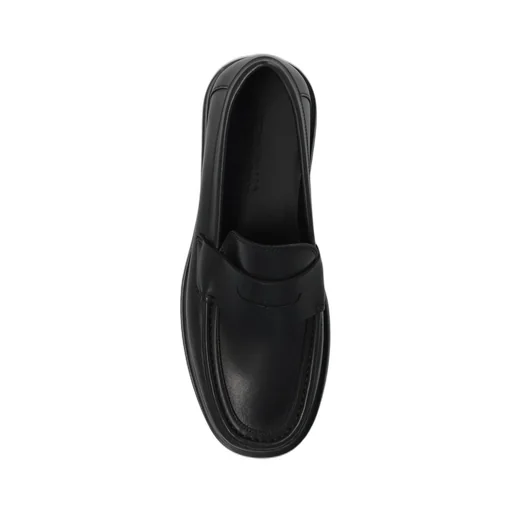 Ferragamo Logo Embossed Slip-On Loafers