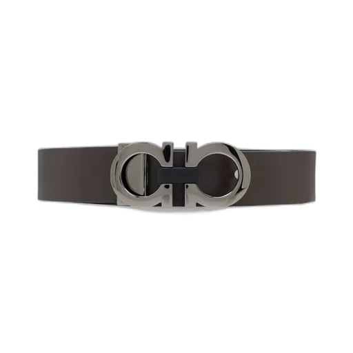 Ferragamo Gancini-Buckle Reversible Belt