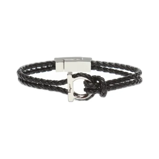 Ferragamo Gancini Braided Bracelet