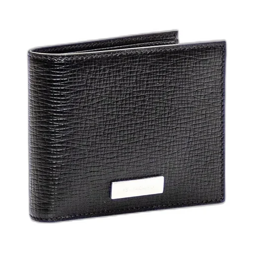 Ferragamo Logo Plaque Bi-Fold Wallet