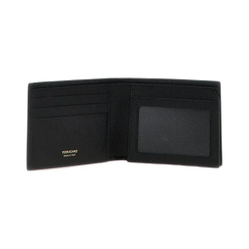 Ferragamo Gancini Plaque Wallet Card Holder Set