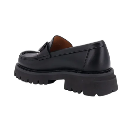 Ferragamo Gancini Ornament Chunky Moccasins