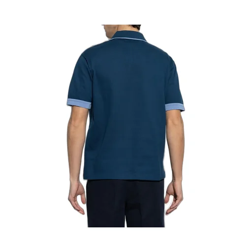 Ferragamo Logo Embroidered Polo Shirt