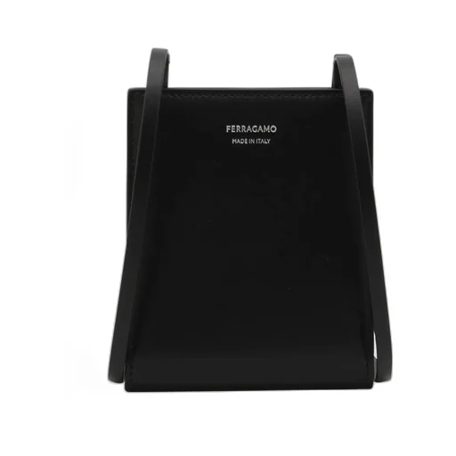 Ferragamo Logo Printed Credit Cardholder