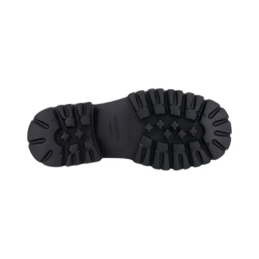 Ferragamo Gancini Ornament Chunky Moccasins