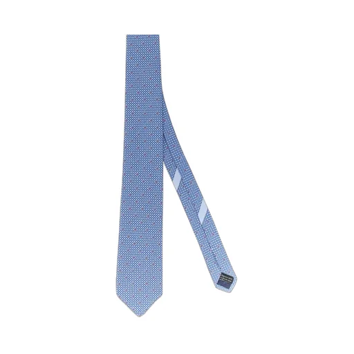 Ferragamo All Over Gancini Printed Tie